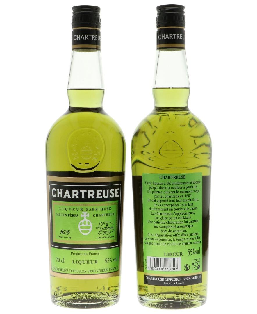 Chartreuse Verte (green) 0.7L (55% Vol.)