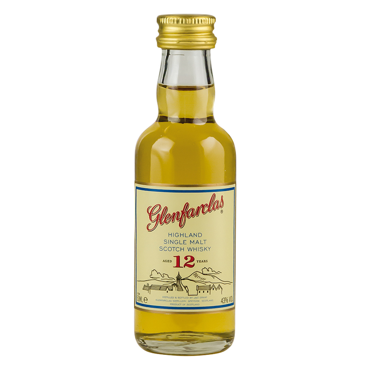 Glenfarclas 12 Jahre 0.05L (43% Vol.)