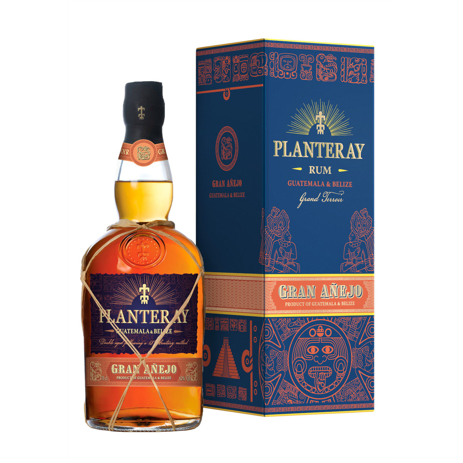 Planteray Gran Anejo Guatemala & Belize Rum 0,7L (42% Vol.) + GP
