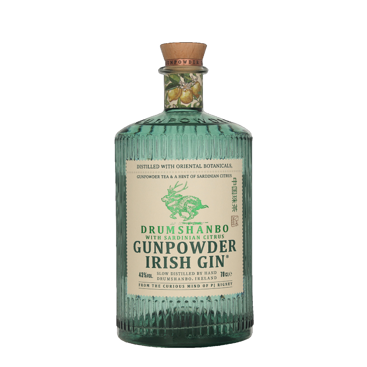 Drumshanbo Gunpowder Sardinian Citrus 0,7L (43% Vol.)