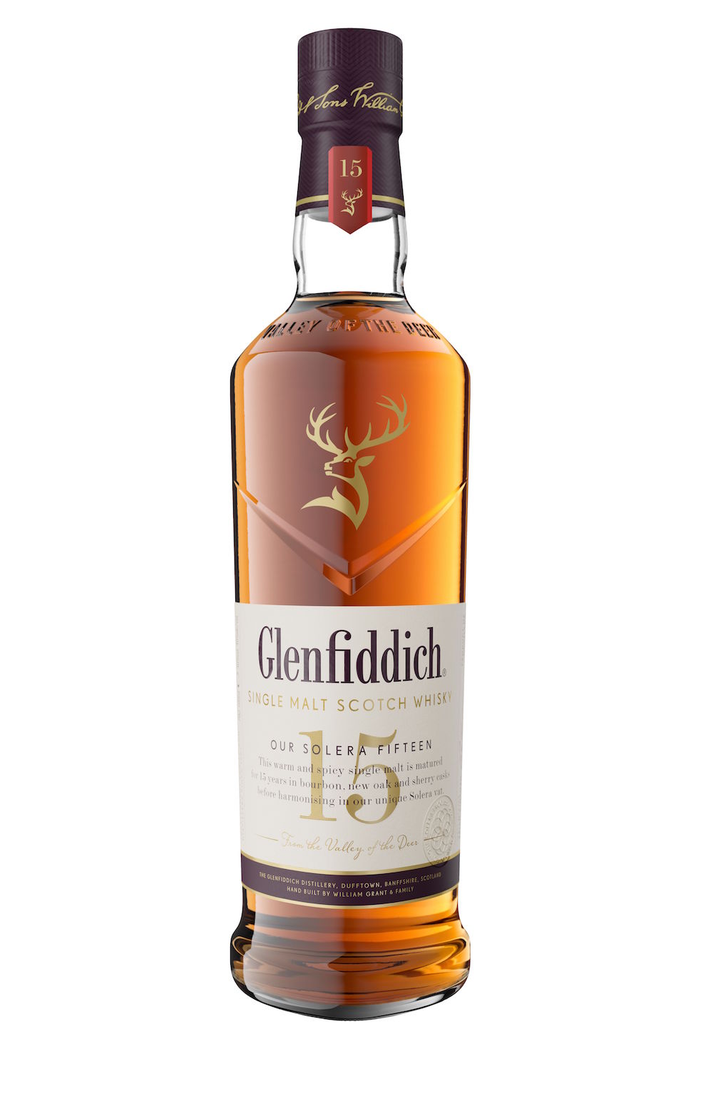 Glenfiddich 15 YO Our Solera Reserve Whisky 0,7L (40% Vol.)