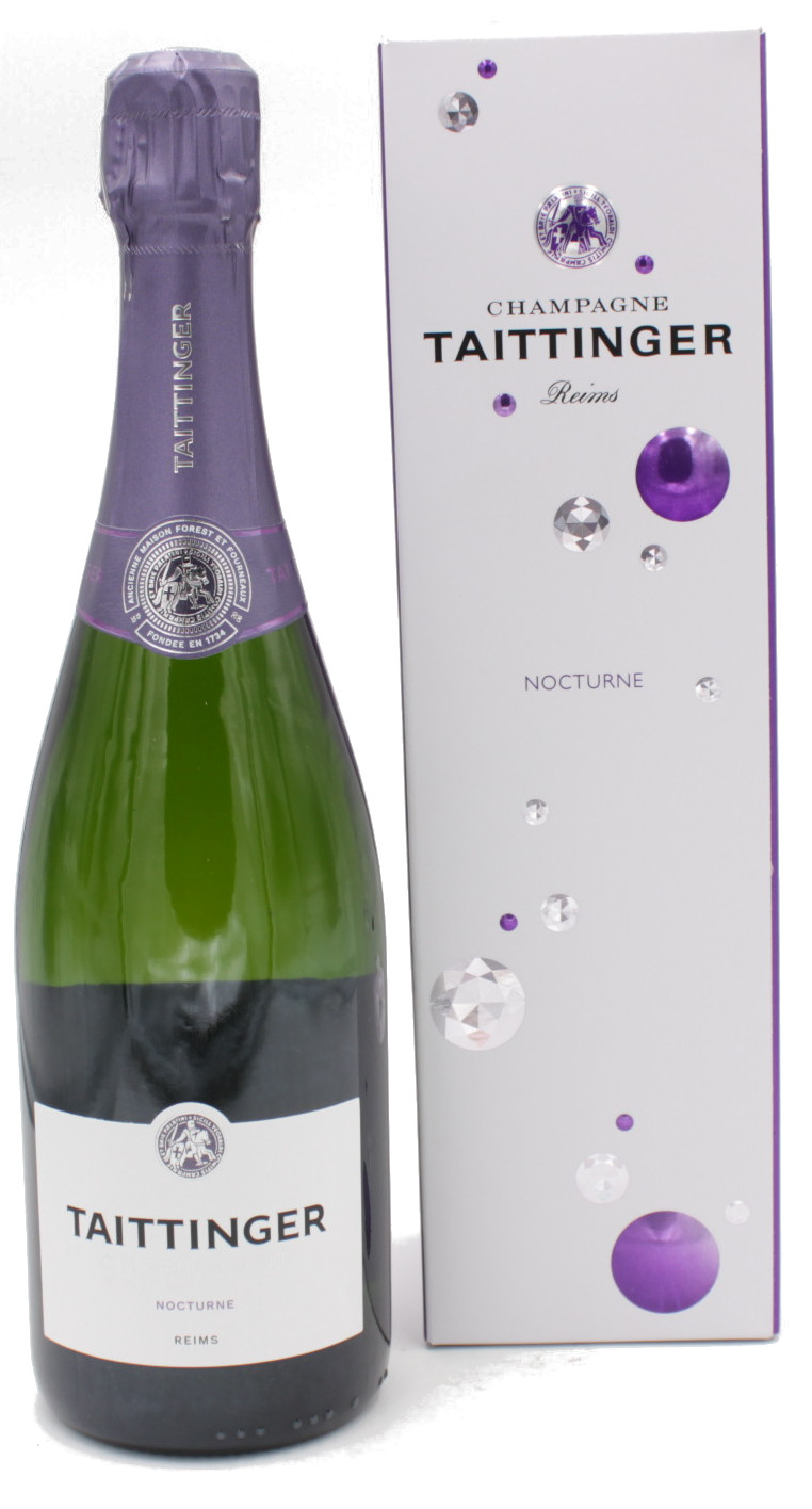 Taittinger Nocturne Sec Blanc + GB 0.75L (12.5% Vol.)