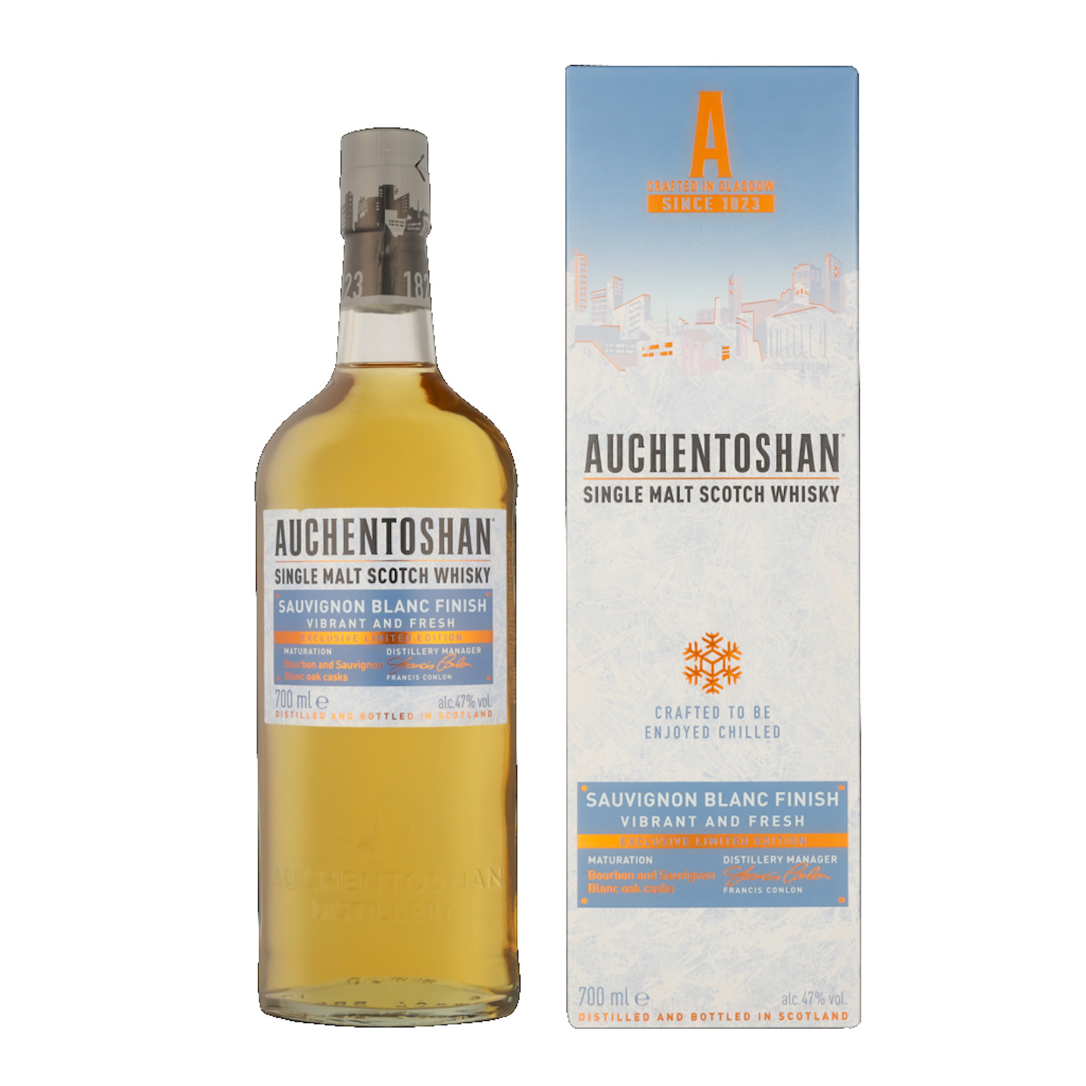 Auchentoshan Sauvignon Blanc Finish + GP 0,7L (47% Vol.)