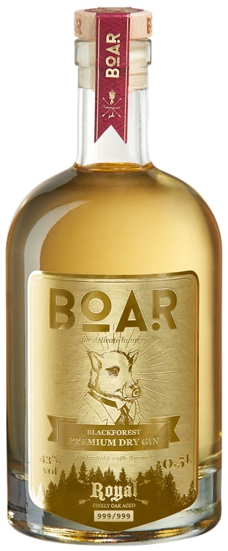 BOAR Royal Gin 0.5L (43% Vol.) - 999 per anno Limited Edition