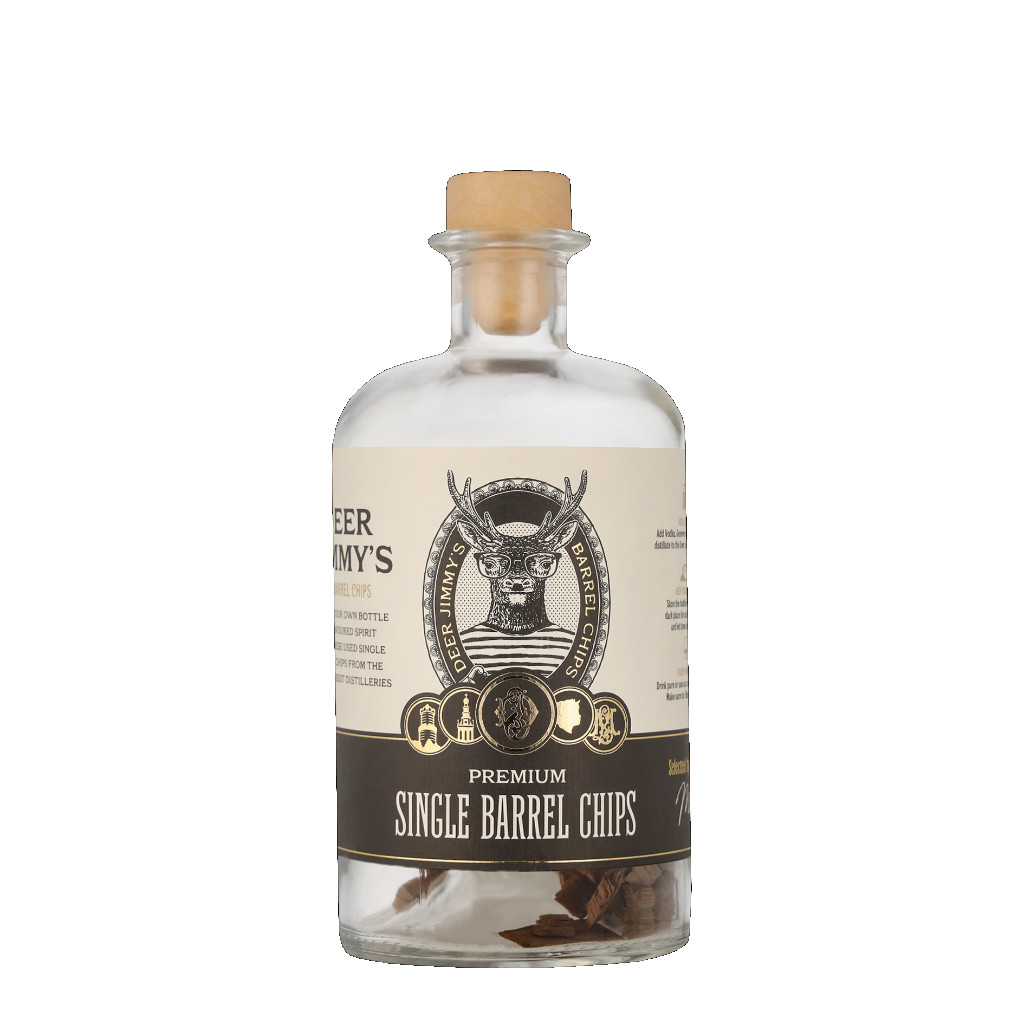 Deer Jimmy's DIY Barrel Chips France Cognac Blend 0.5L (alcohol-free)