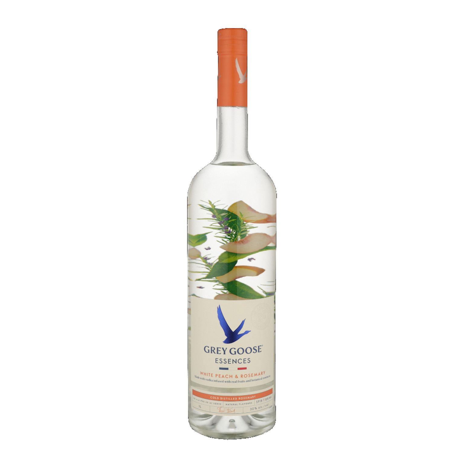 Grey Goose Essences White Peach & Rosemary 1,0L (30% Vol.)