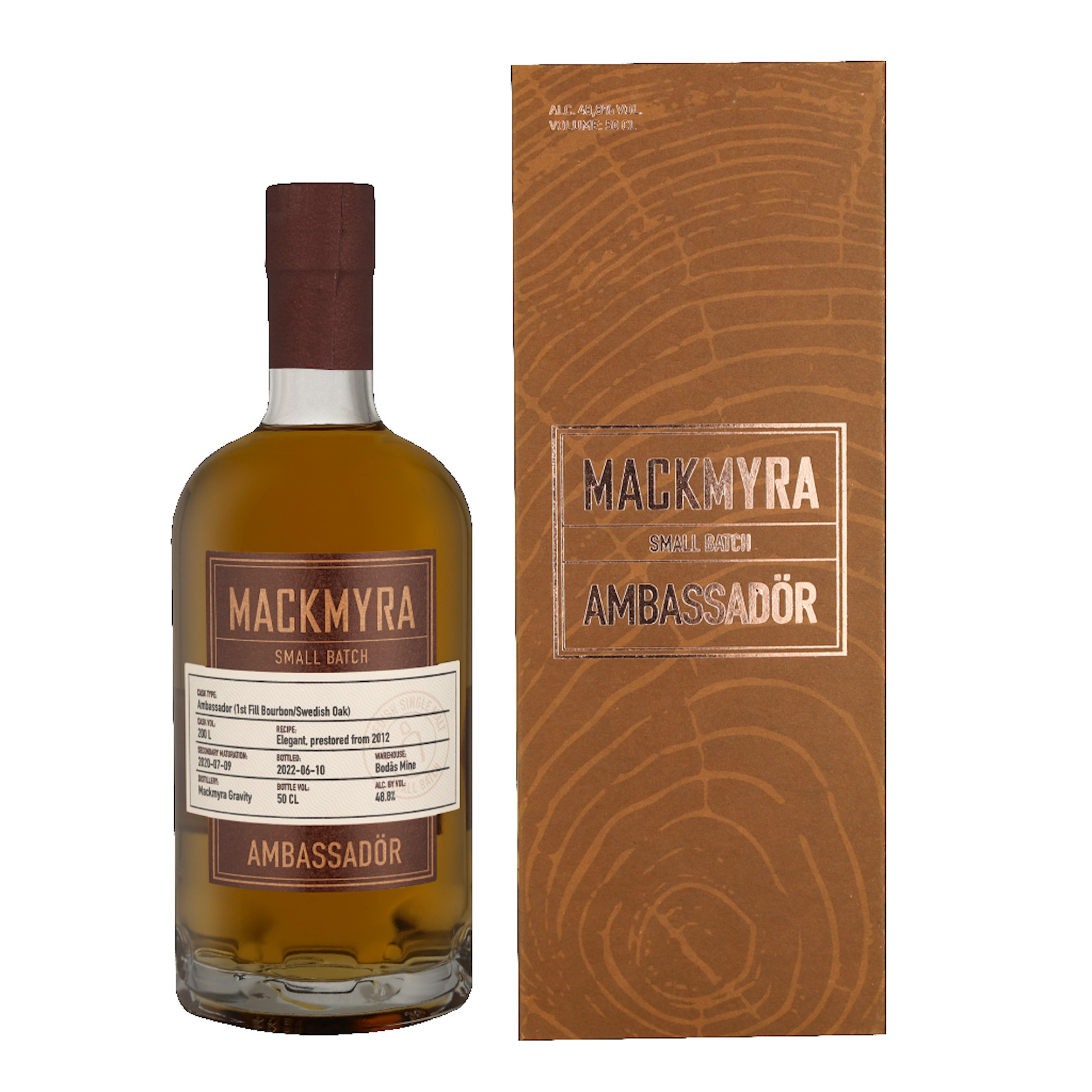 Mackmyra Ambassador + GP 0.5L (48.8% Vol.)