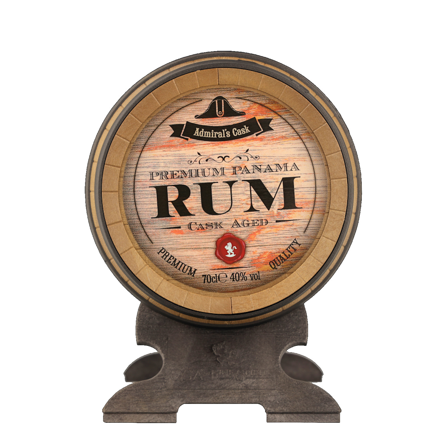 Old St. Andrews 5 Years Admiral's Cask Rum - Barrel 0.7L (40% Vol.)