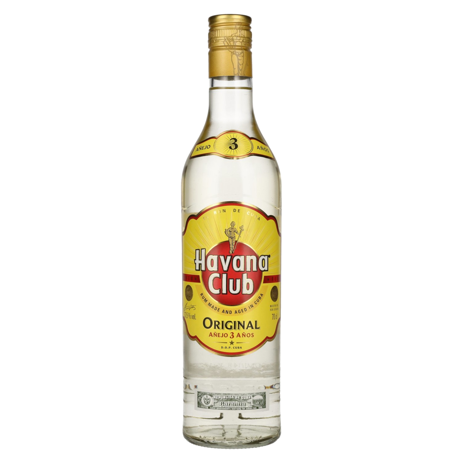 Havana Club Añejo 3 Años (3 Jahre) 0,7L (37,5% Vol.)