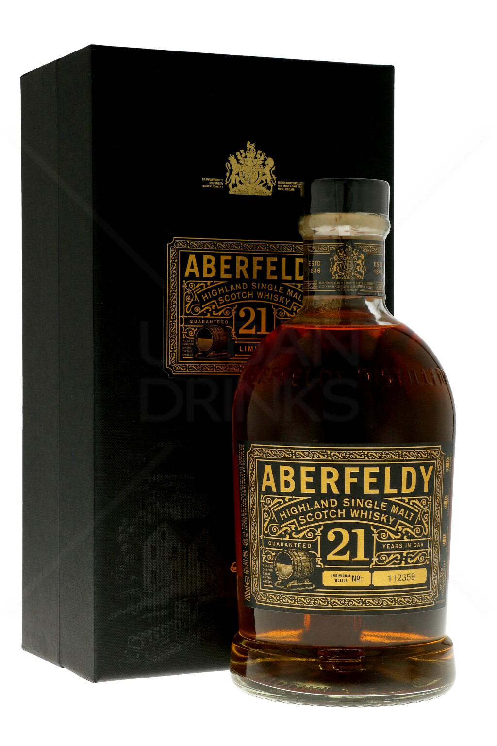 Aberfeldy 21 Years Scotch Malt Whisky 0,7L (40% Vol.)