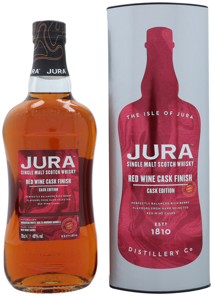 Isle Of Jura Red Wine Cask + GB 0.7L (40% Vol.)