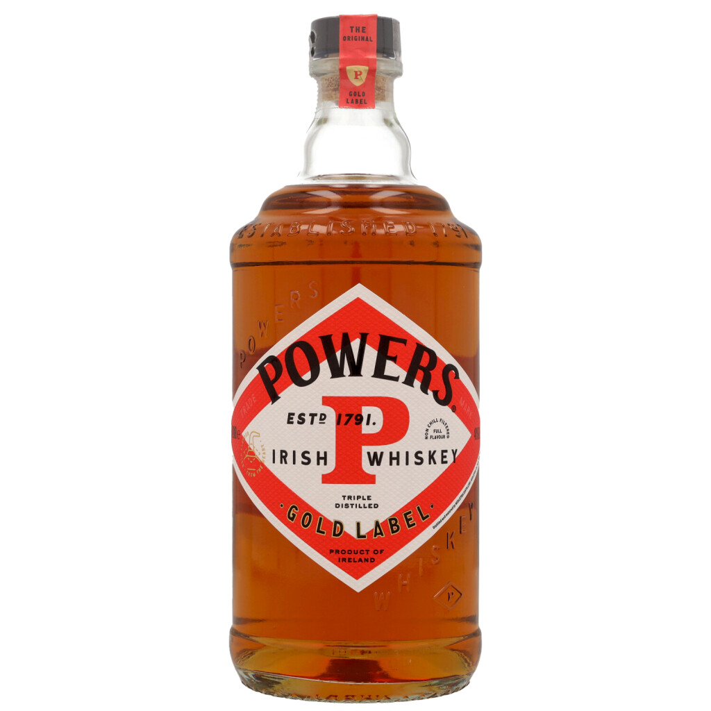 John Powers Gold Label Irish Pot Still Whiskey 0.7L (40% Vol.)