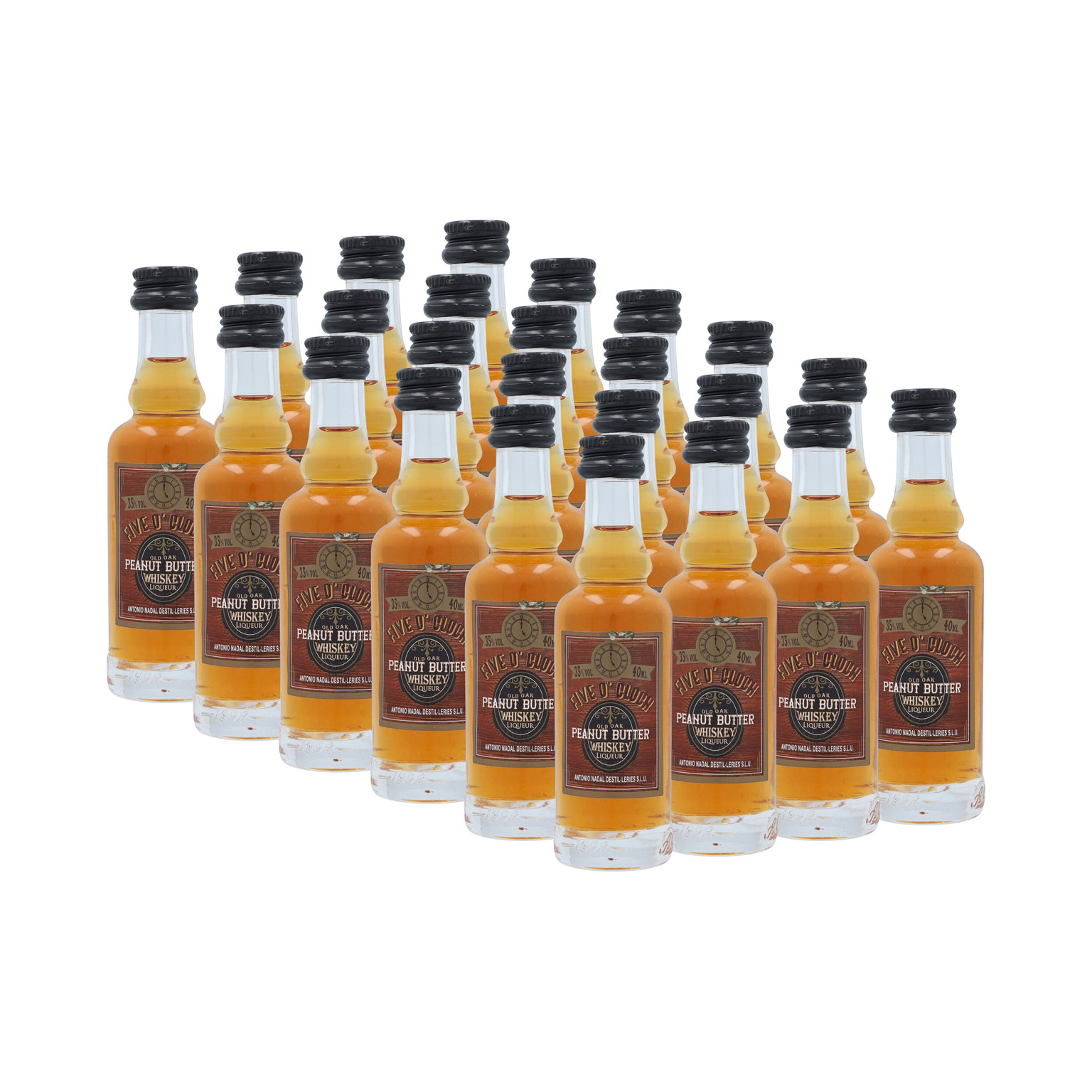 5 O'Clock Peanut Butter Whisky Liqueur 24x 0.04L (35% Vol.)