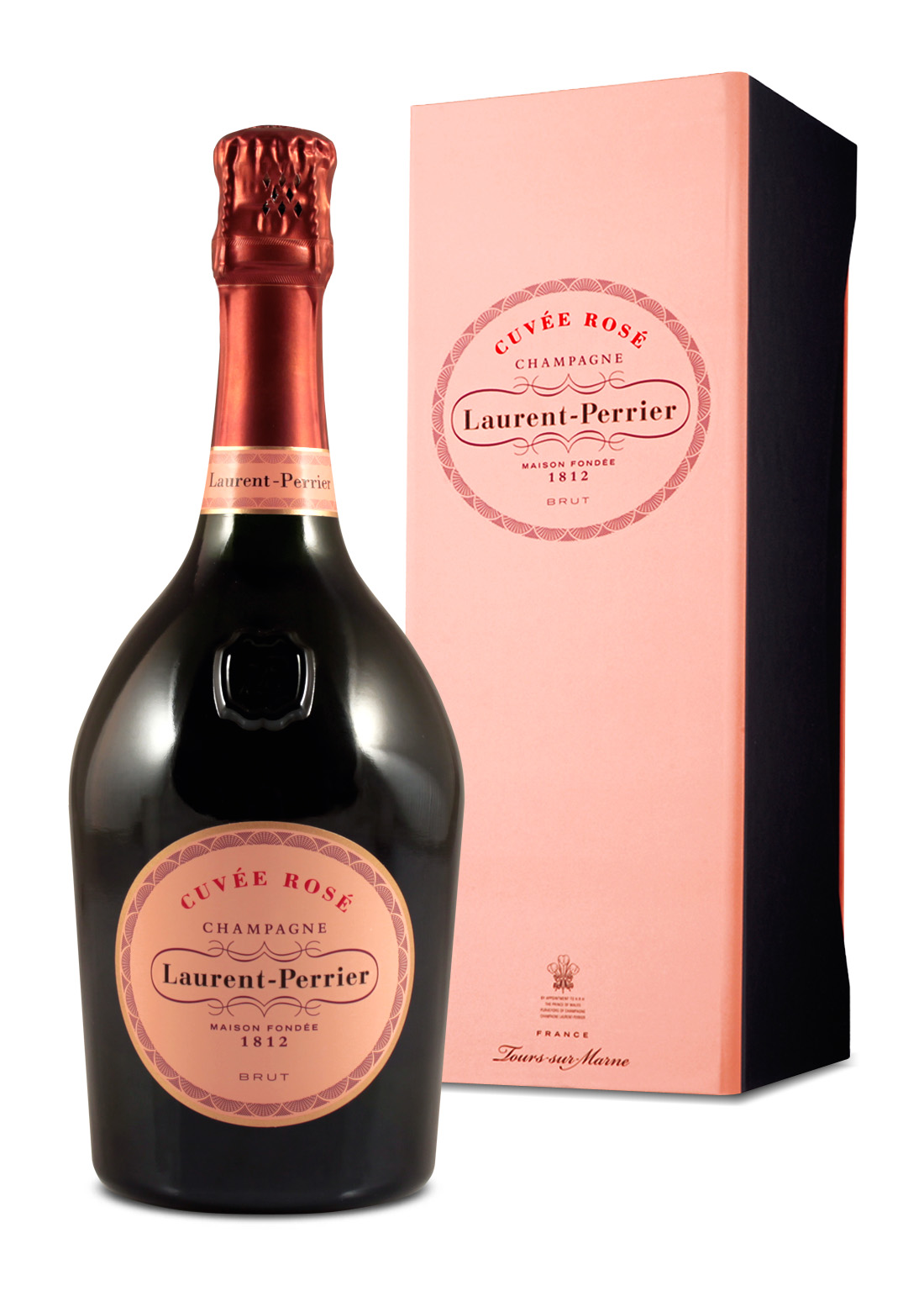 Laurent-Perrier Champagne Cuvée Rosé 0,75L (12% Vol.) mit GP