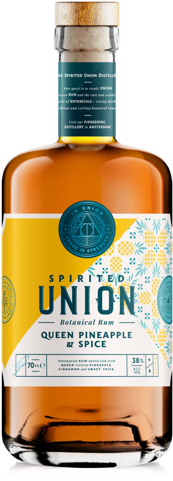 Spirited Union Queen Pineapple & Spice Botanical Rum 0.7L (38% Vol.)
