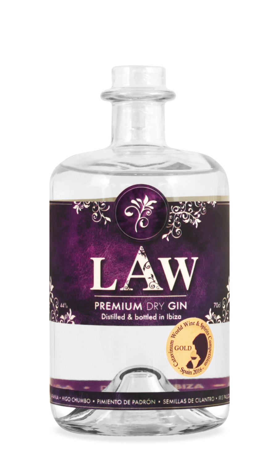 Law Ibiza Dry Gin 0.7L (44% Vol.)