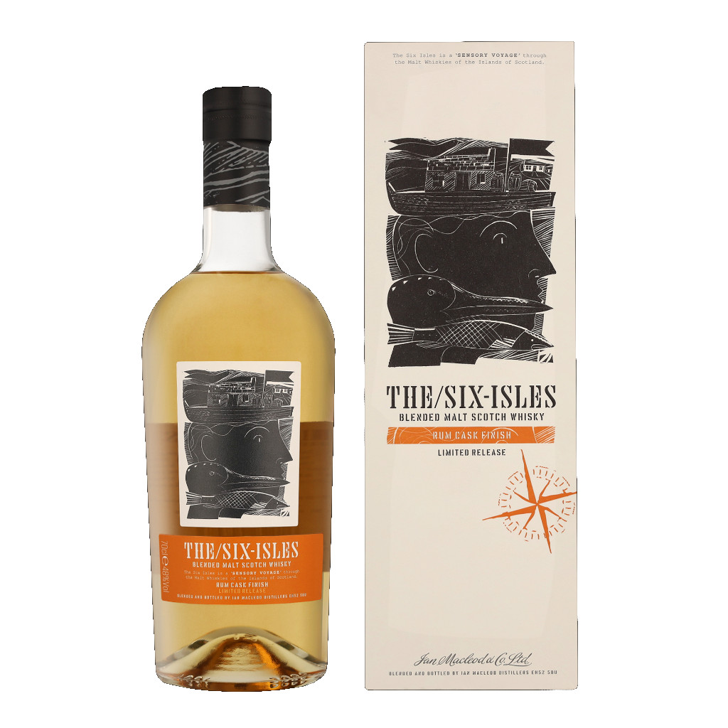 The Six Isles Rum Cask Finish + GP 0,7L (48% Vol.)