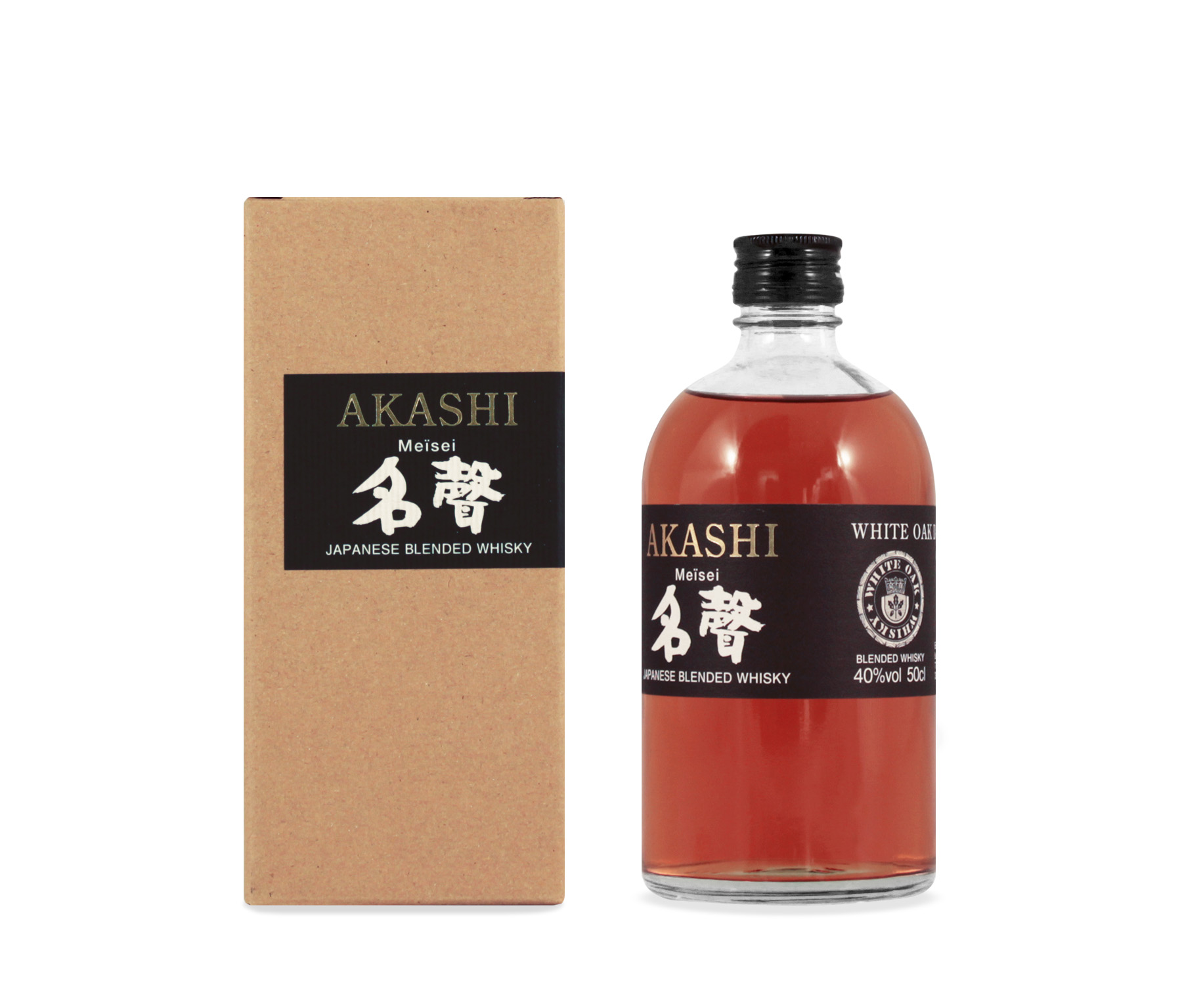 Akashi White Oak Meïsei Japanese Blended Whisky 0.5L (40% Vol.)