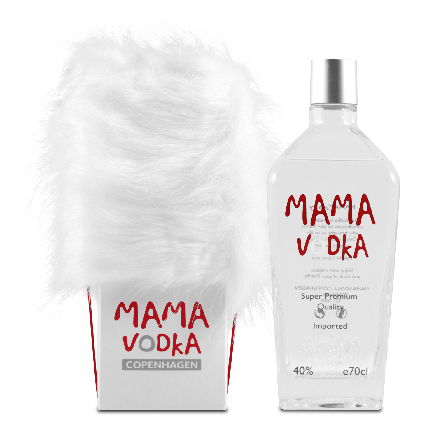 Mama Vodka 0.7L width gift box (40% Vol.)