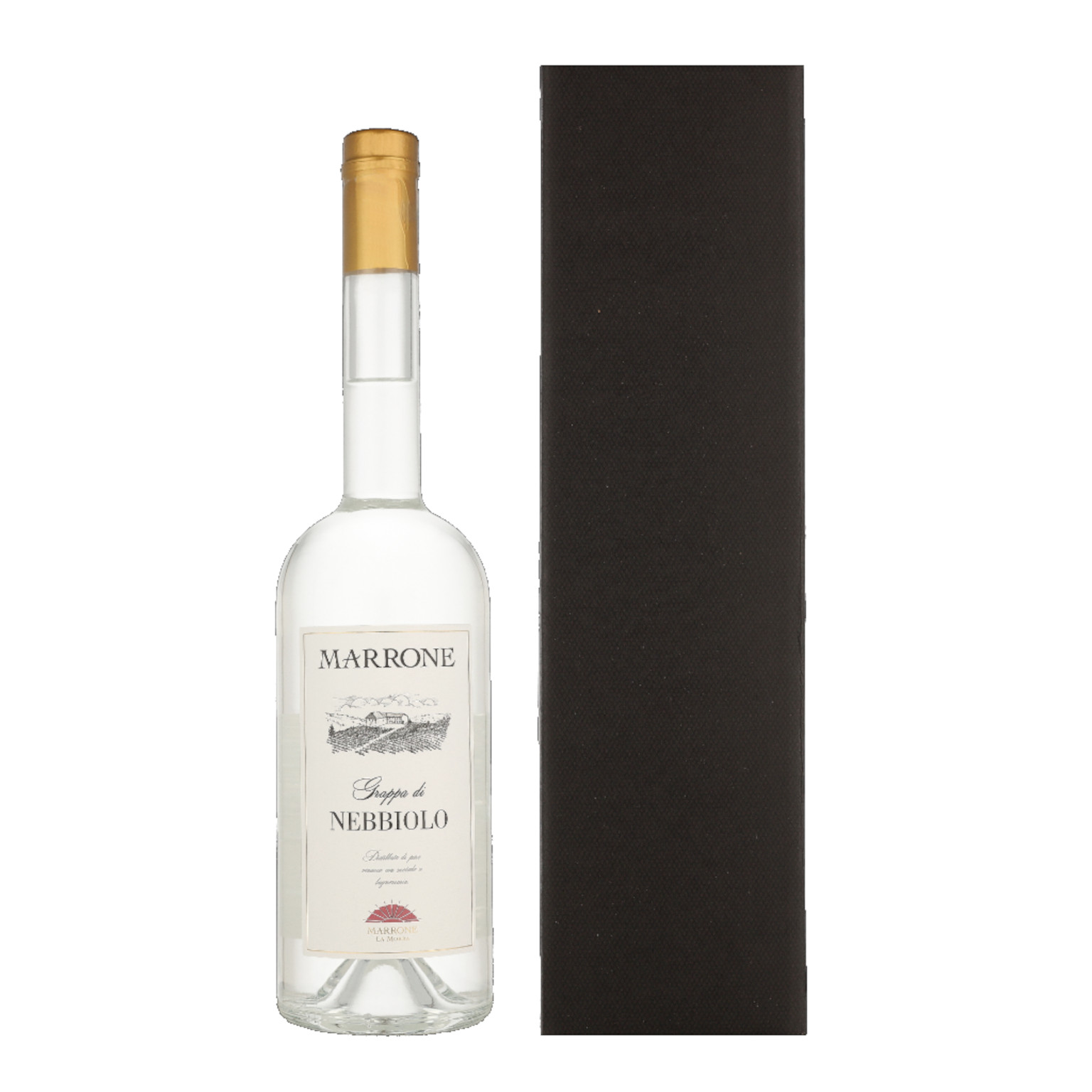 Marrone Grappa di Nebbiolo + GP 0,7L (40% Vol.)