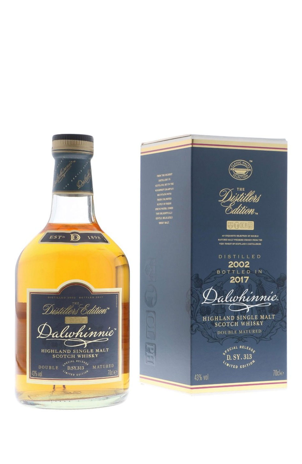 Dalwhinnie Distillers Edition Double Matured Whisky 0,7L (43% Vol.)