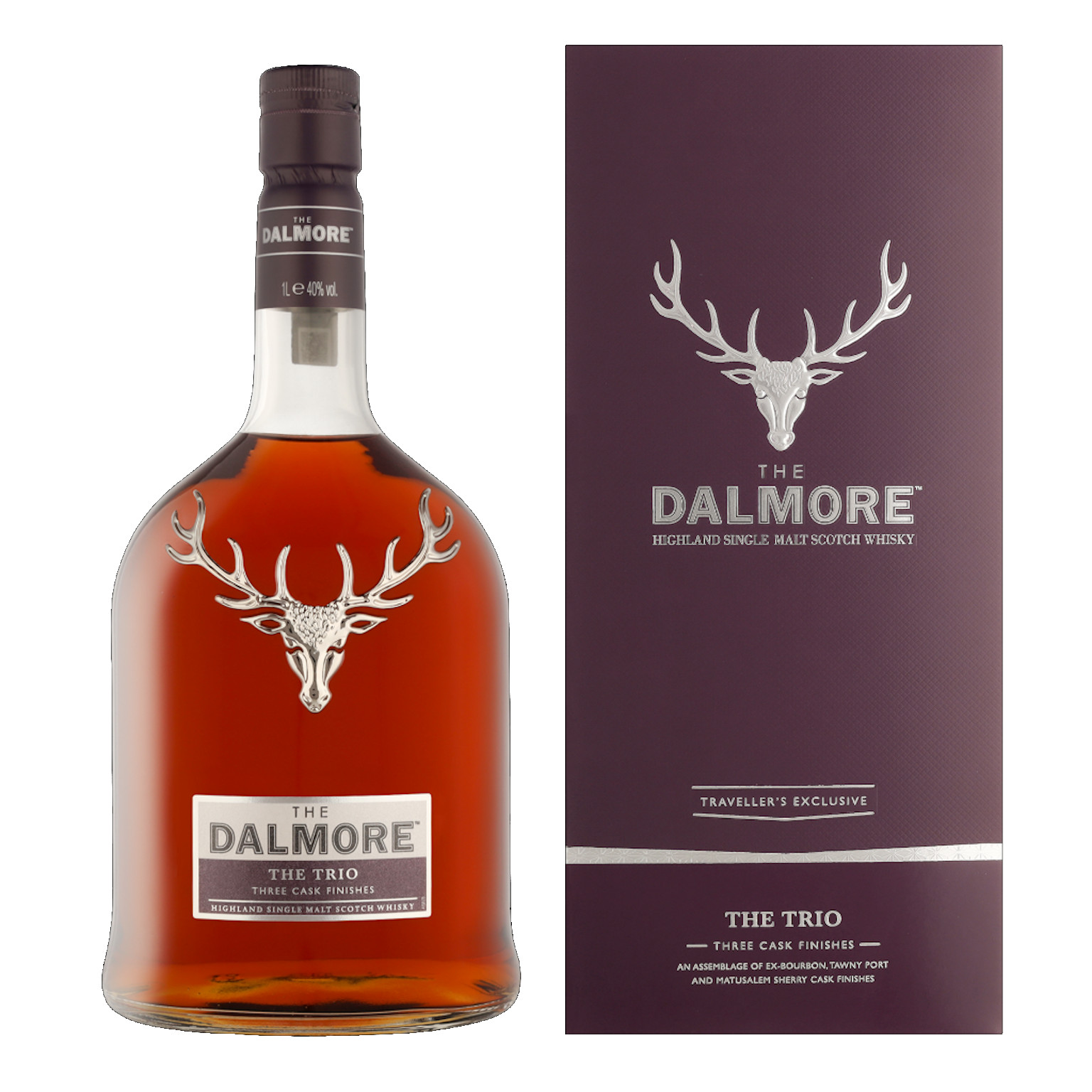 The Dalmore Trio + GP 1.0L (40% Vol.)
