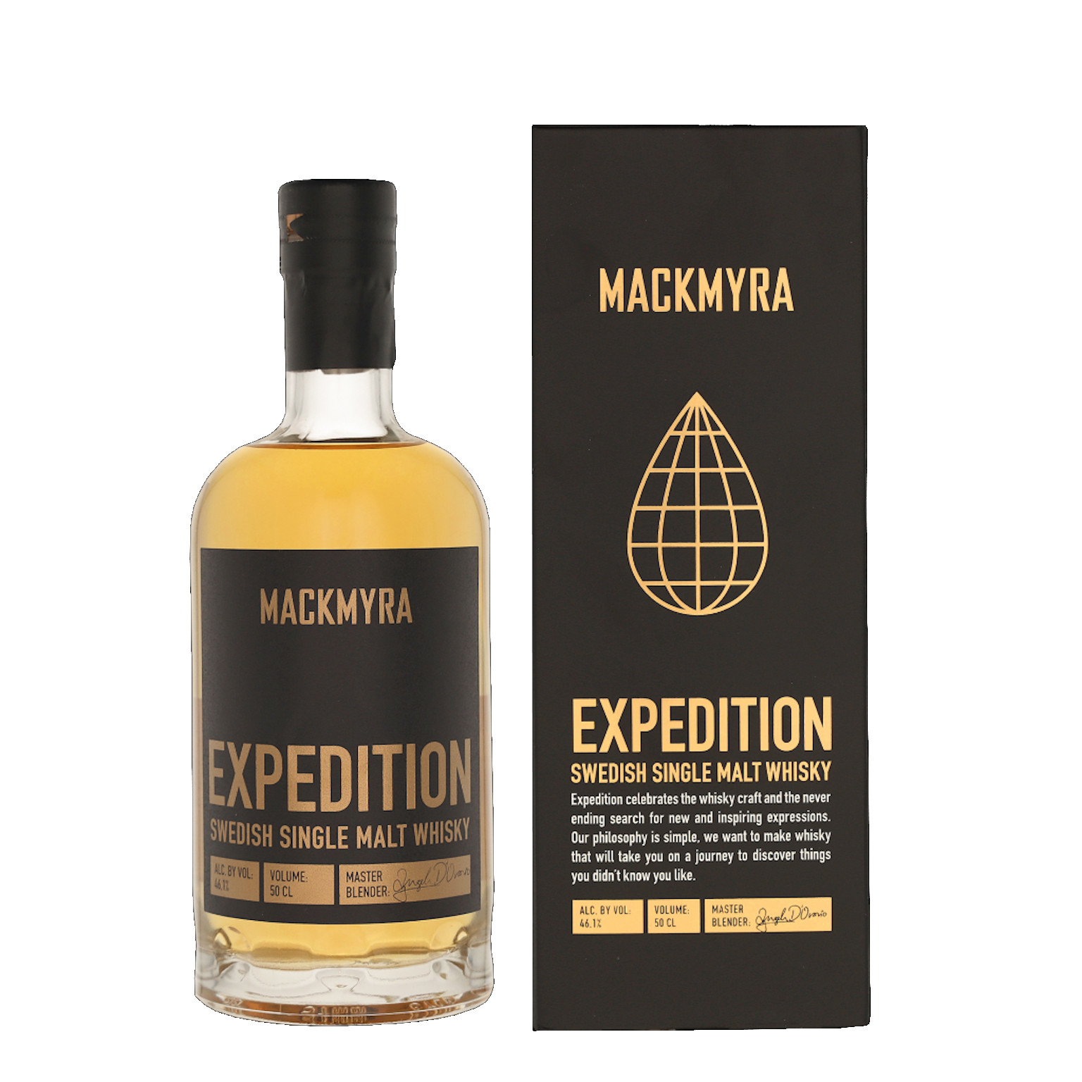 Mackmyra Expedition + GP 0.5L (46.1% Vol.)