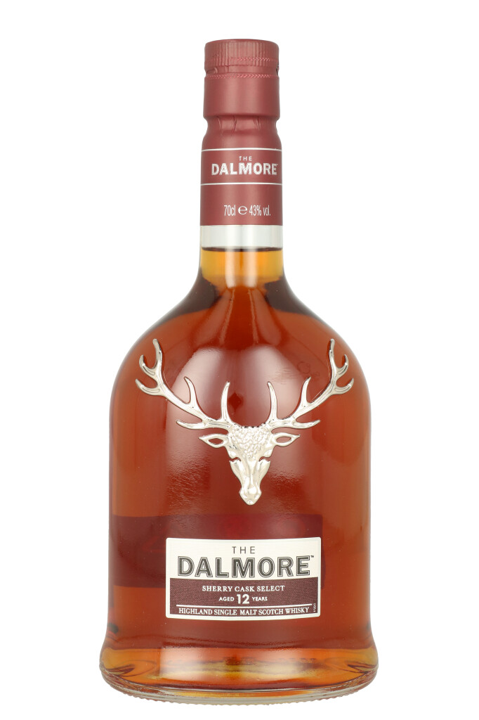 The Dalmore 12 Years Sherry Cask + GB 0.7L (43% Vol.)