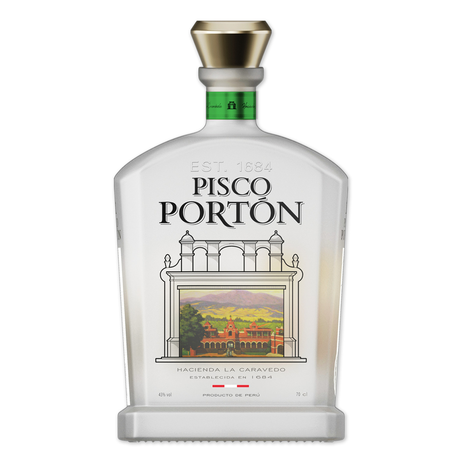 Pisco Portón MV Italia 0,7L (43% Vol.)