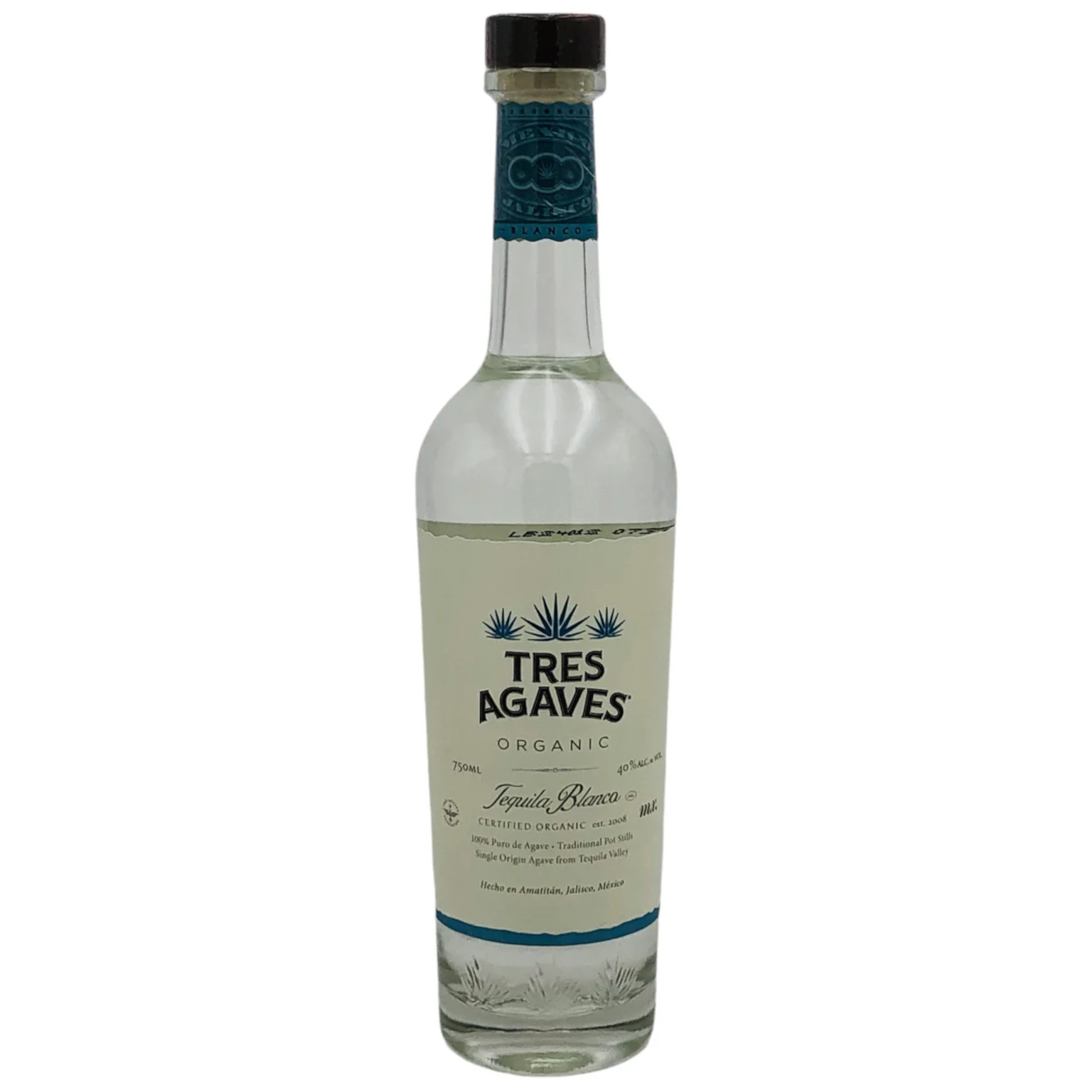 Tres Agaves Tequila Blanco 0.7L (40% Vol.)