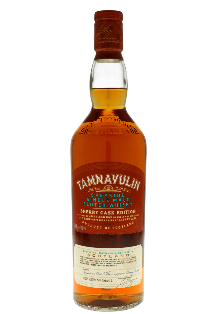 Tamnavulin Sherry Cask Edition + GB 0.7L (40% Vol.)