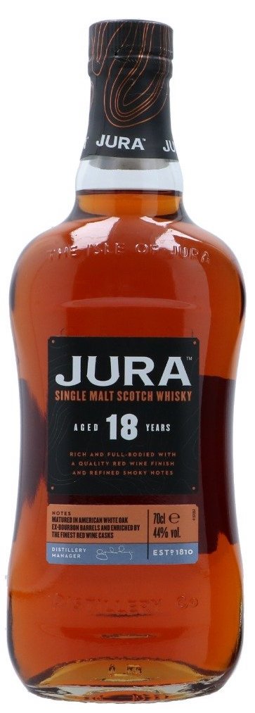 Isle Of Jura 18 YO Red Wine Cask 0,7L (44% Vol.)