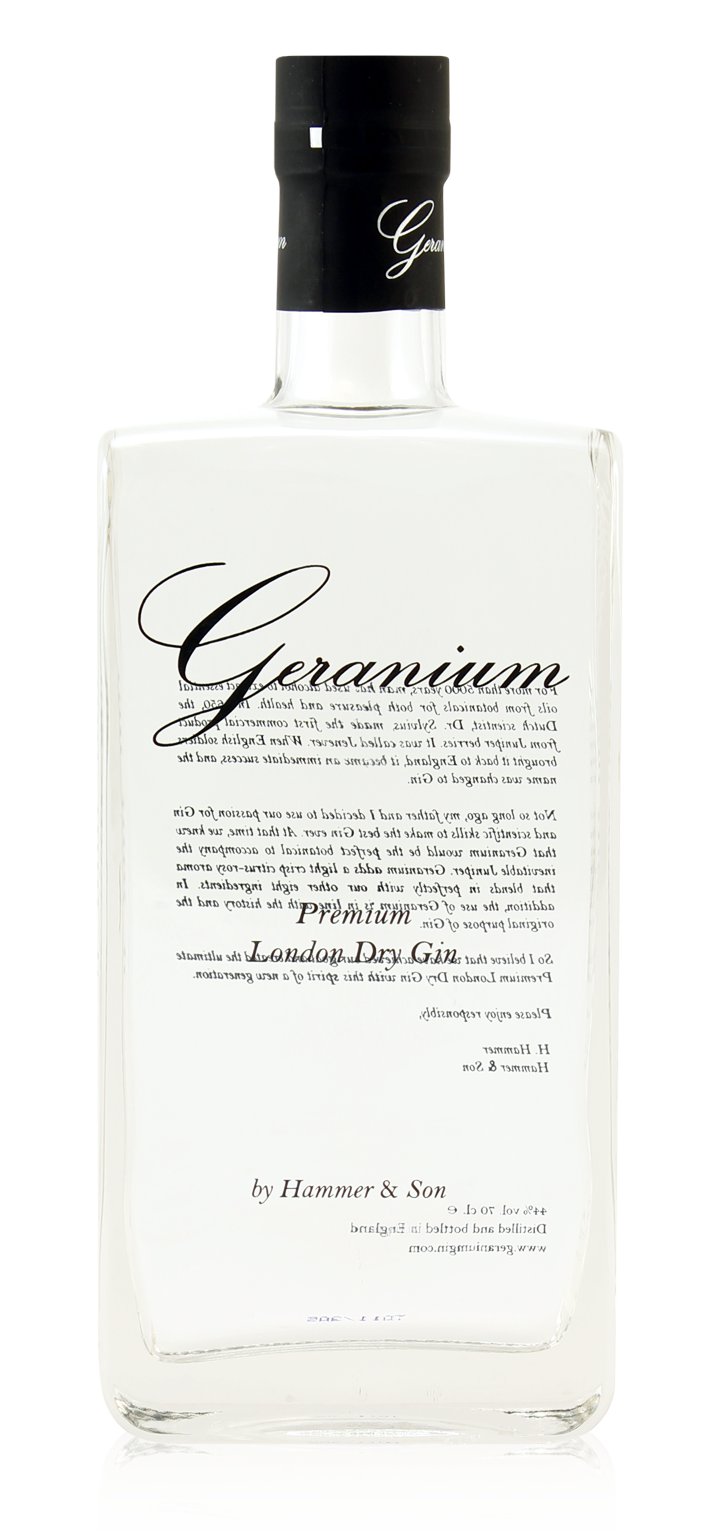 Geranium Premium London Dry Gin 0,7L (44% Vol.)