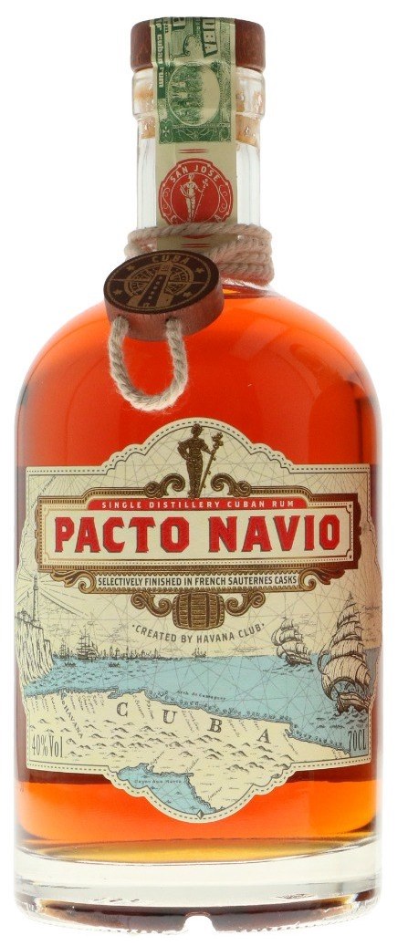 Pacto Navio Rum Sauternes Cask Finish 0,70L (40% Vol.)