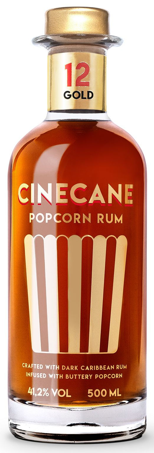 Cinecane Popcorn Rum 0.5L (41.2% Vol.)