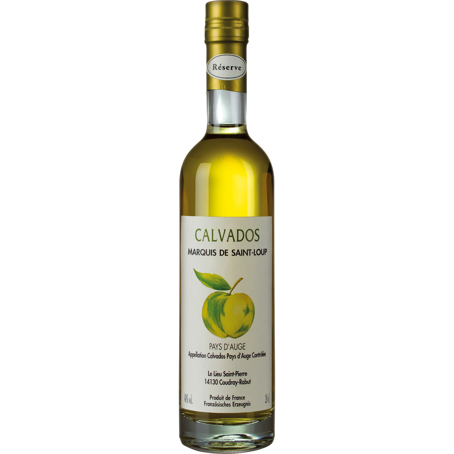 Marquis de Saint-Loup - Calvados Réserve Midi 0.2L (40% Vol.)