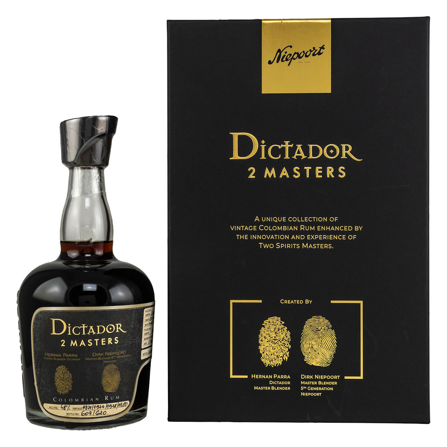 Dictador 2 MASTERS Niepoort Port Pipe 2021 0,7L (48% Vol.) 0,7l + GP - limitiert auf 620 Fl. weltweit