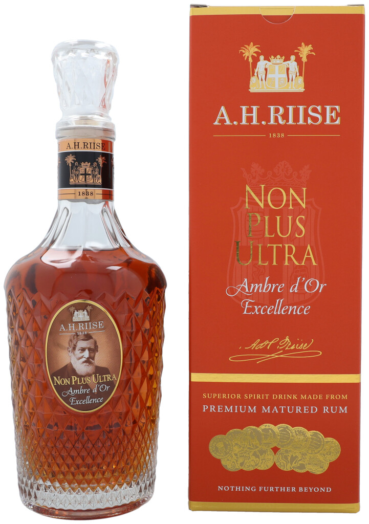 A.H. Riise Non Plus Ultra Ambre d'Or Excellence + GB 0.7L (42% Vol.)