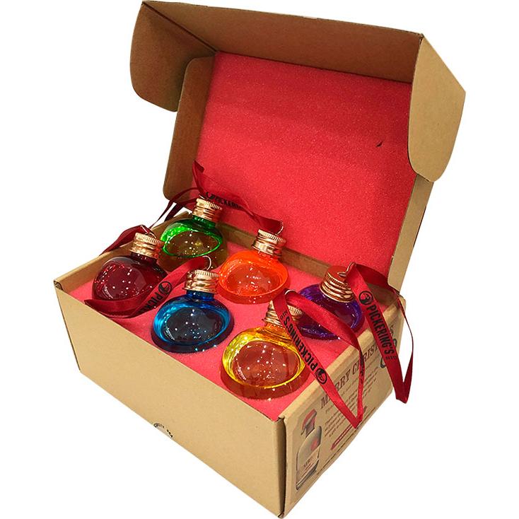 Pickering's Gin Baubles 6x0,05L (42% Vol.) GP 6er Christmas-Set