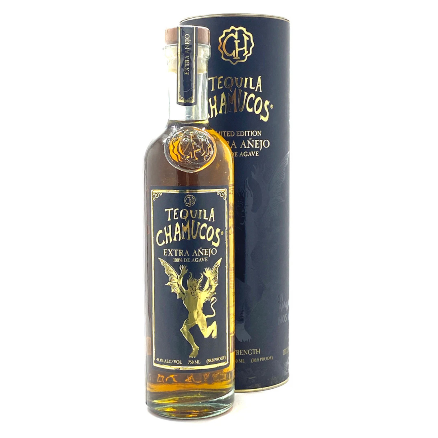 Chamucos Extra Anejo Tequila 0.7L (44% Vol.)