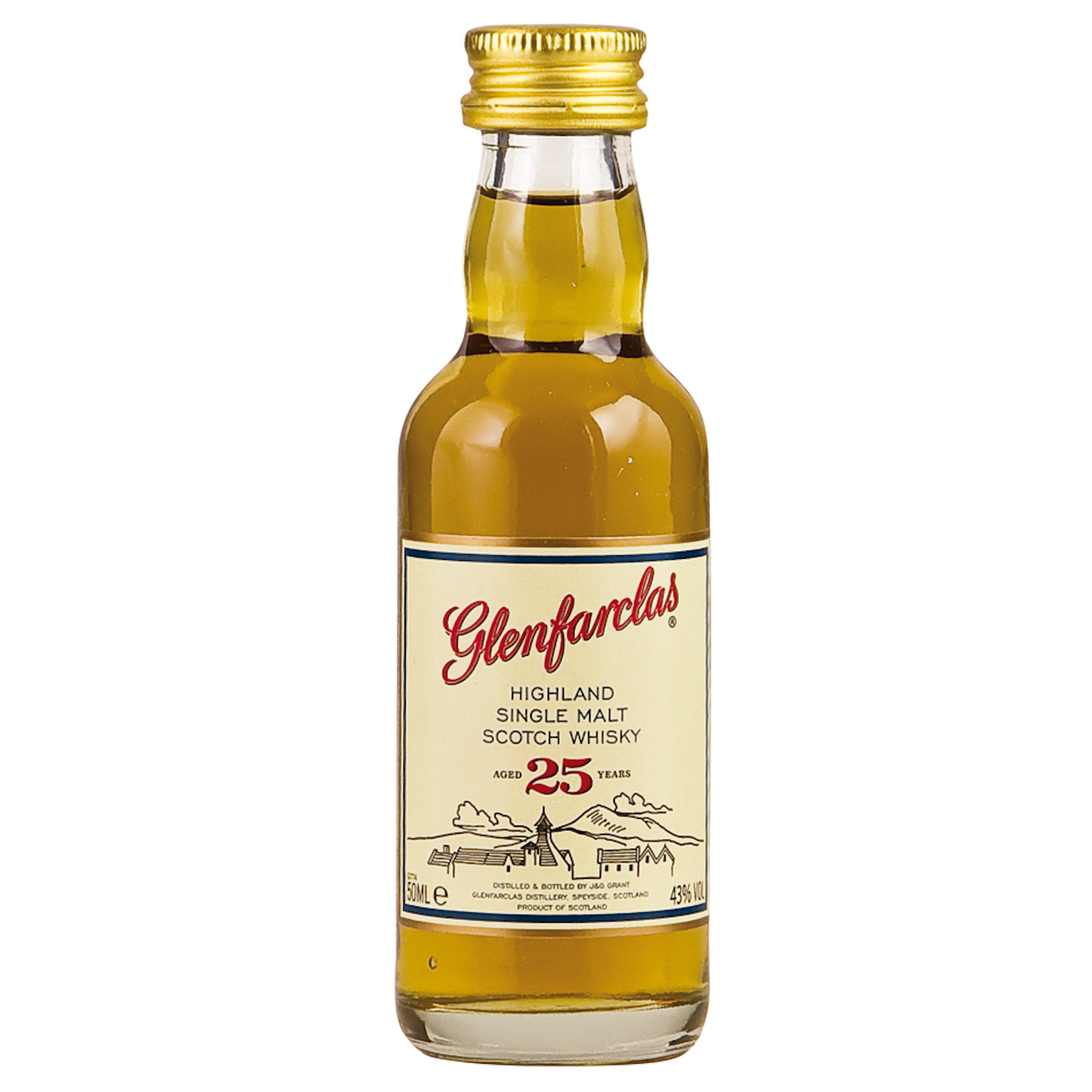 Glenfarclas 25 Jahre 0.05L (43% Vol.)