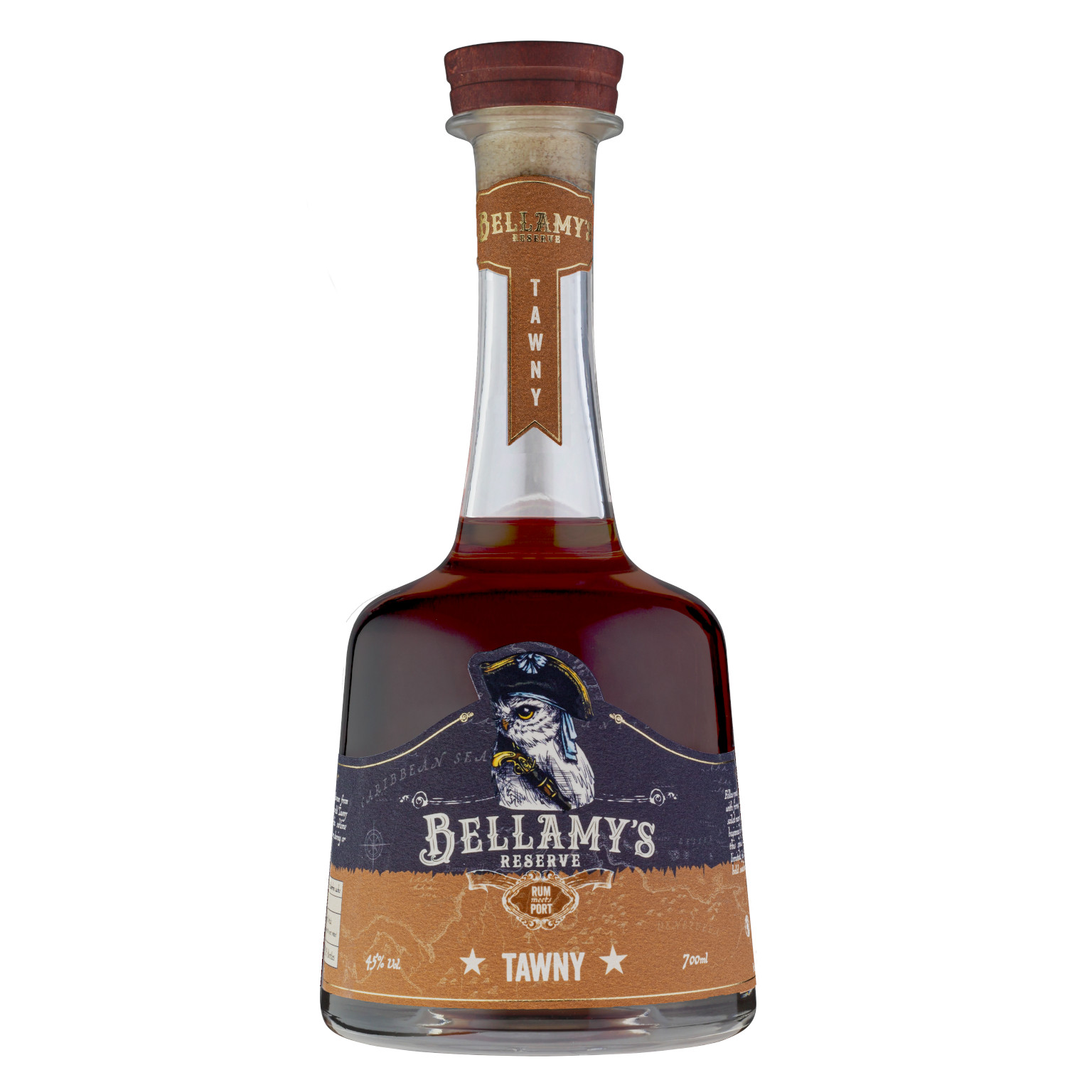 Bellamy's Reserve TAWNY Rum meets Port 0.7L (45% Vol.)