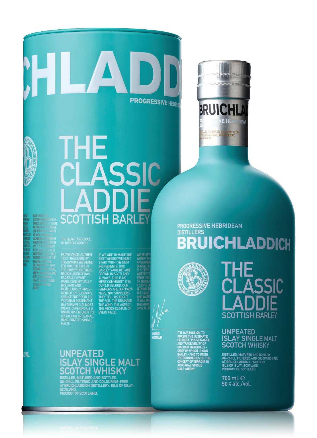 Bruichladdich Scottish Barley The Classic Laddie 0.7L (50% Vol.)