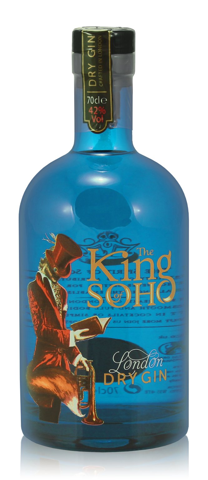 The King of Soho London Dry Gin 0.7L (42% Vol.)