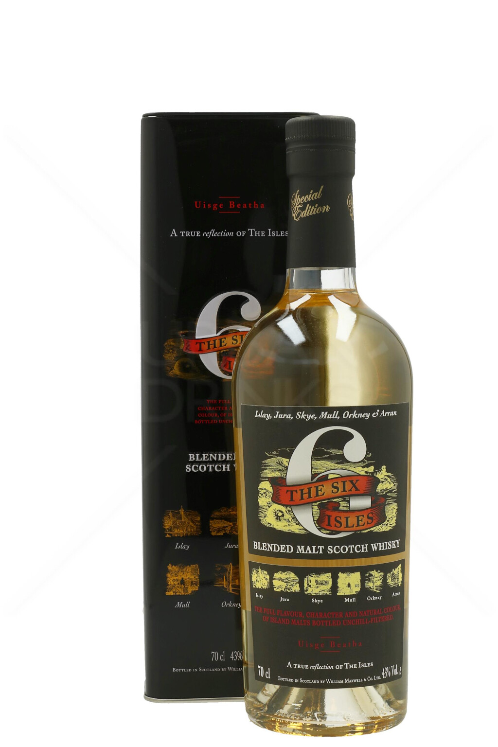 The Six Isles Scotch Malt Whisky 0,7L (43% Vol.)