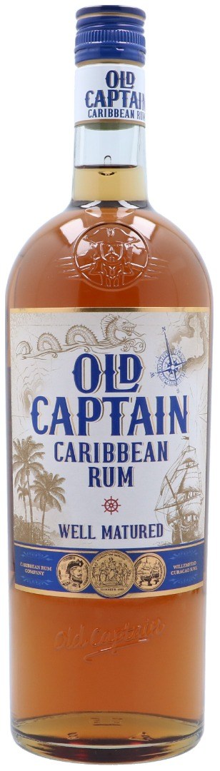 Old Captain Brown Rum 1.00L (37.50% Vol.)