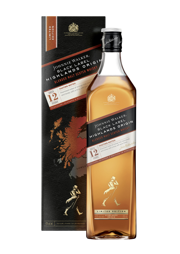 Johnnie Walker Black Highlands Origin Blended Whisky 0,7L (42% Vol.)