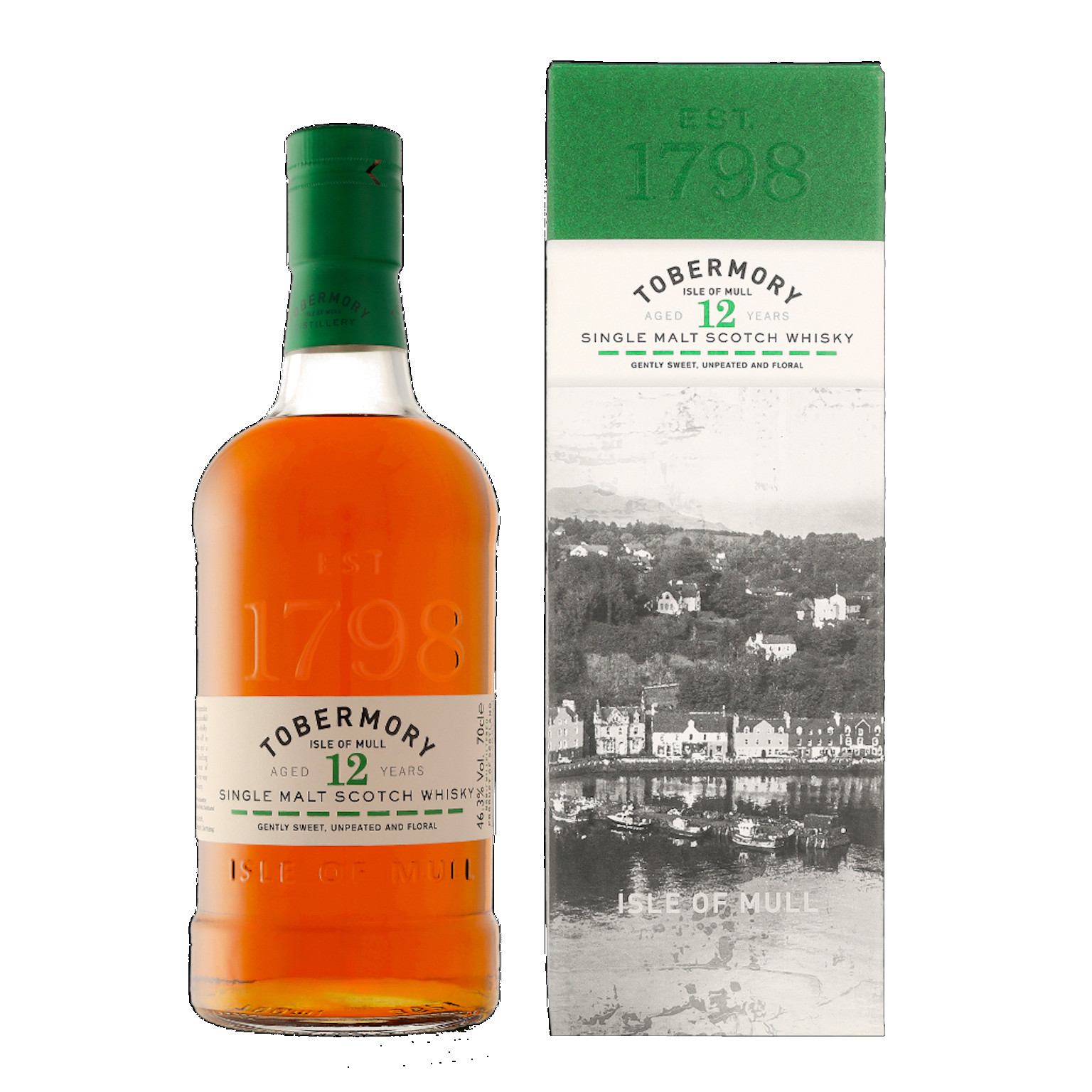 Tobermory 12 Years + GP 0.7L (46.3% Vol.)