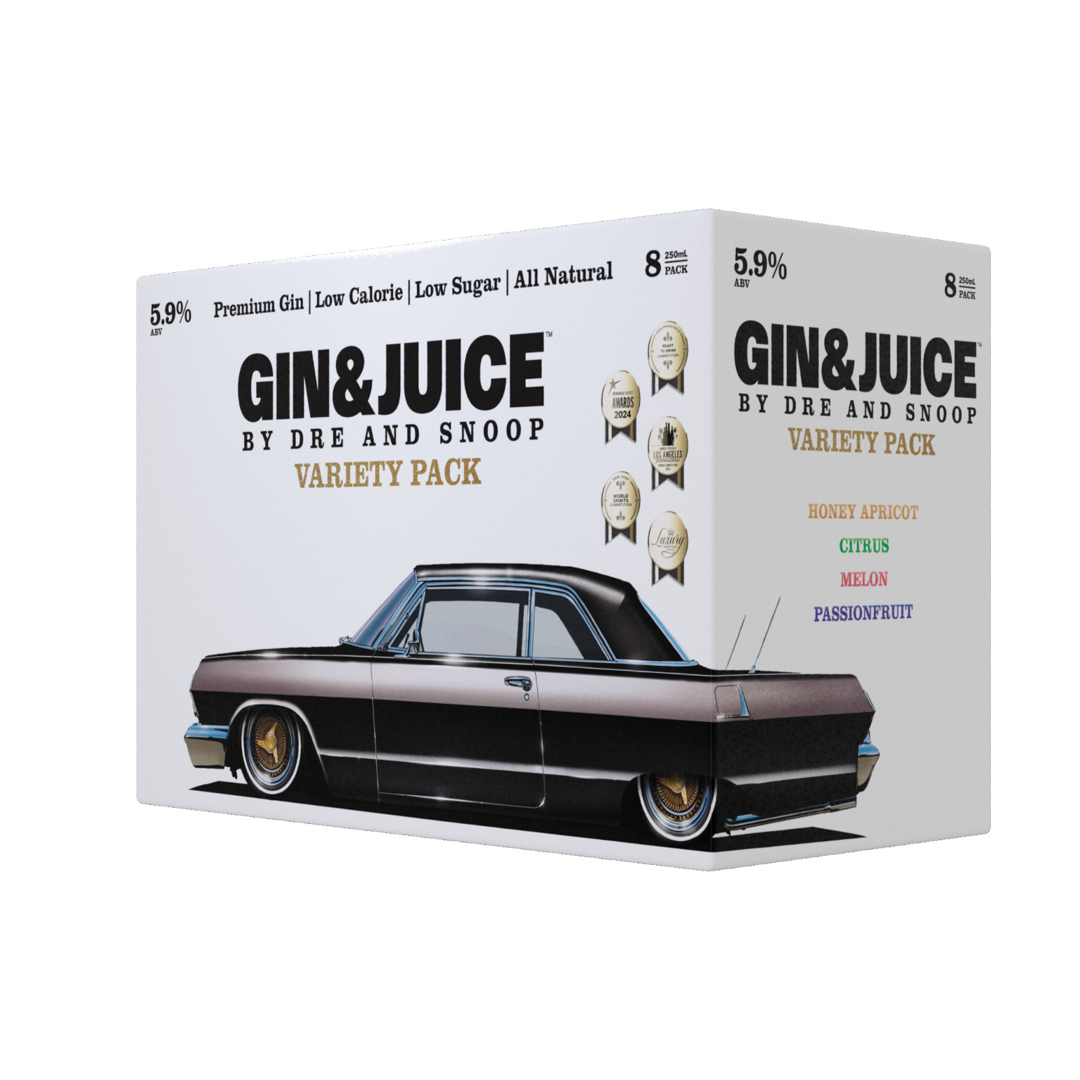 Gin & Juice Variety Pack 2.68L (5.9% Vol.)