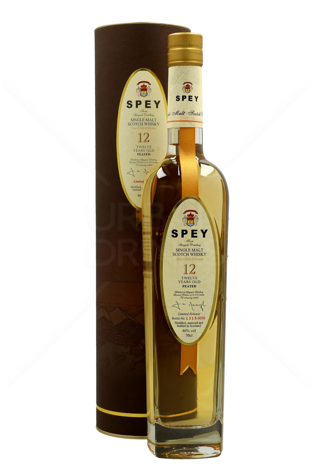 Spey 12 Years Peated Scotch Malt Whisky 0,7L (46% Vol.)